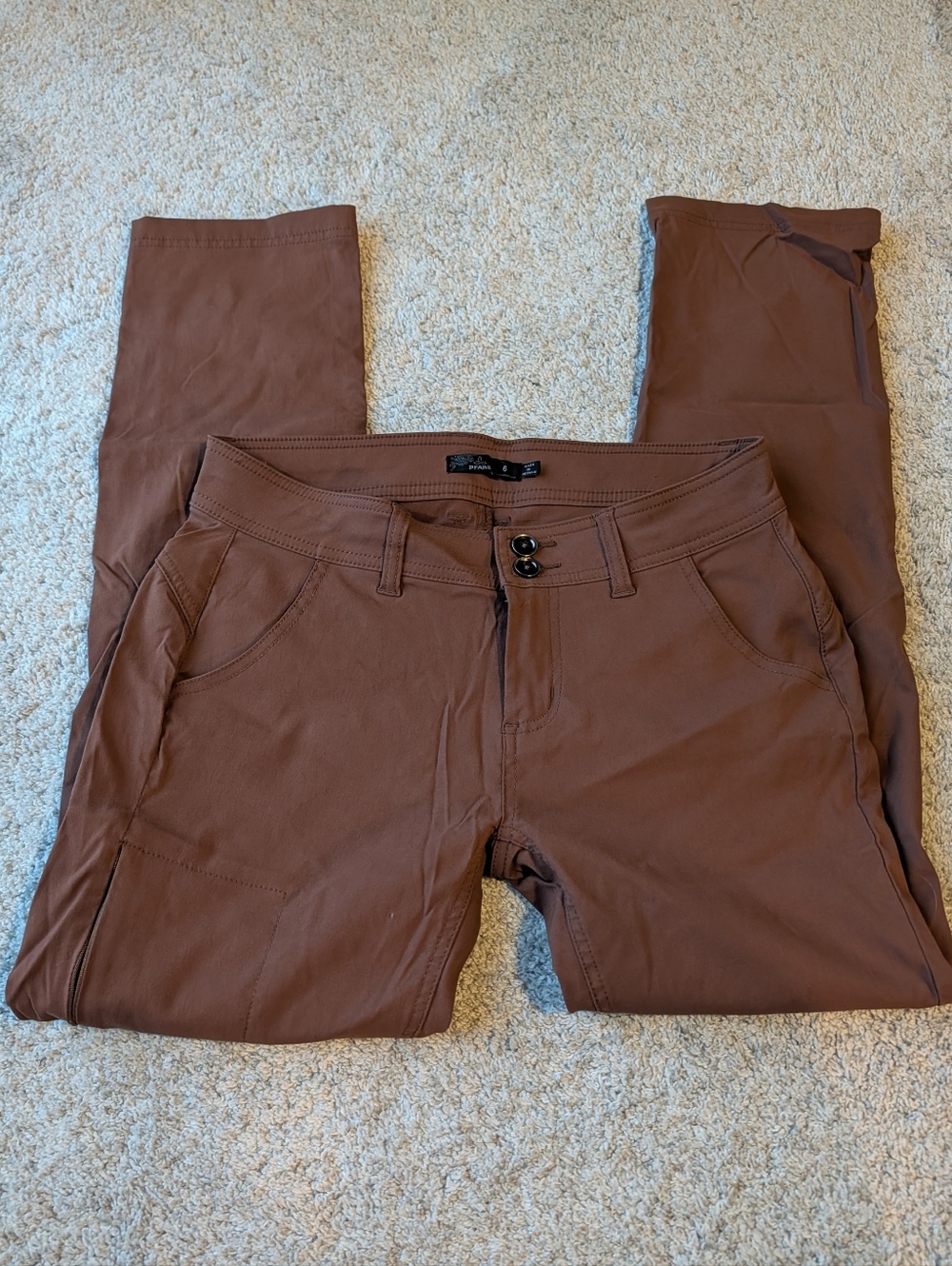 Prana Women's Rust Brown Pants